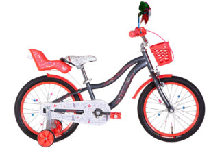 Велосипед ST 18" Formula Kid ALICIA BH рама-9" сірий з білим та кораловим 2026