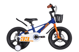 Велосипед MG 16" SPACE KID ORION DD рама-9" синiй з помаранчевим 2026