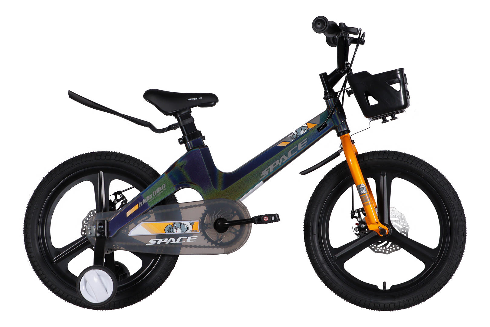 Велосипед MG 18" SPACE KID MOON DD рама-10,6" хамелеон 2026