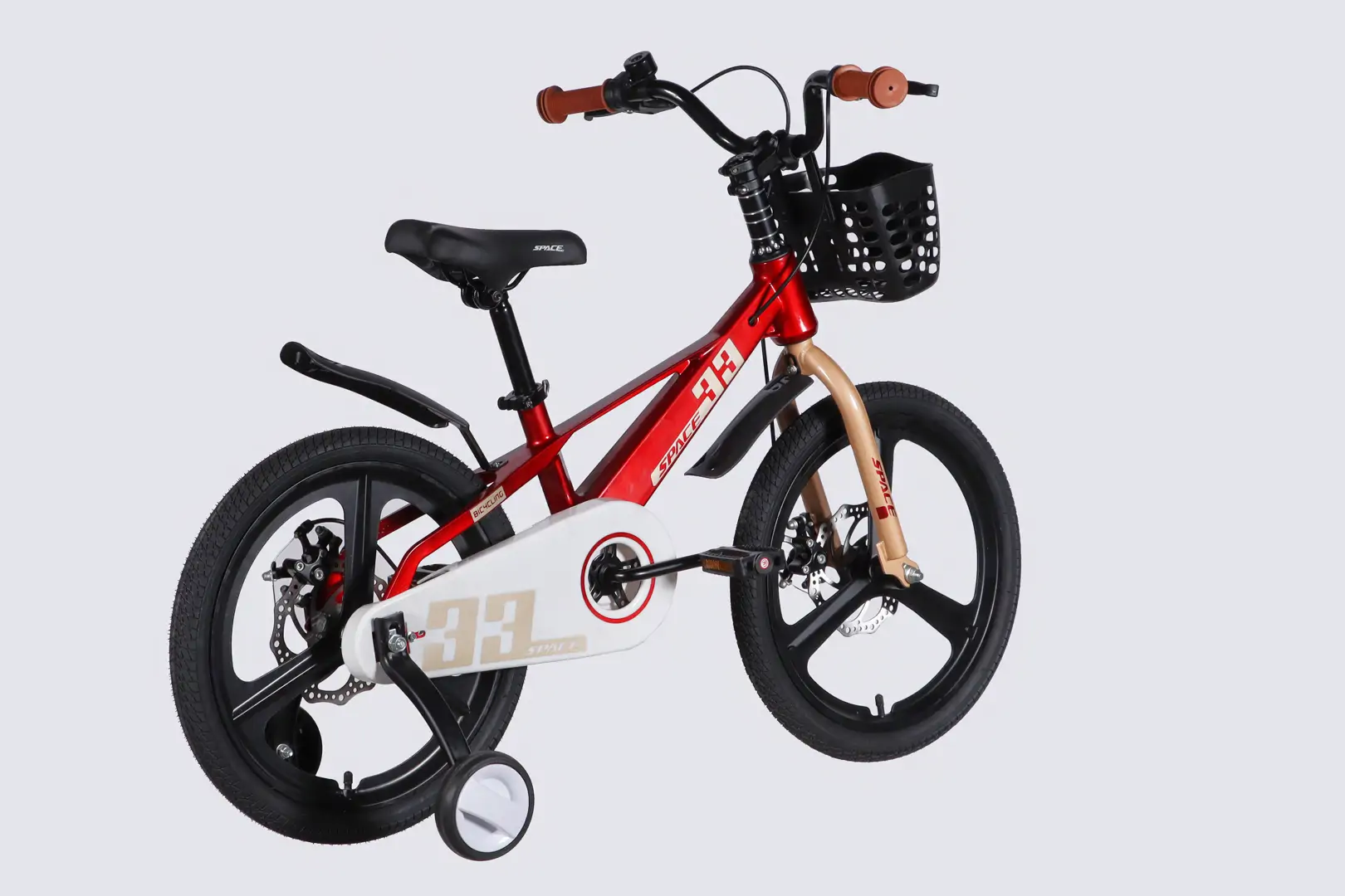 Велосипед MG 18" SPACE KID ORION DD рама-10" червоний з сірим 2026 - Зображення 6