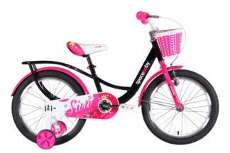 Велосипед ST 18" SPACE KID SUN BH рама-10" чорний з рожевим 2026