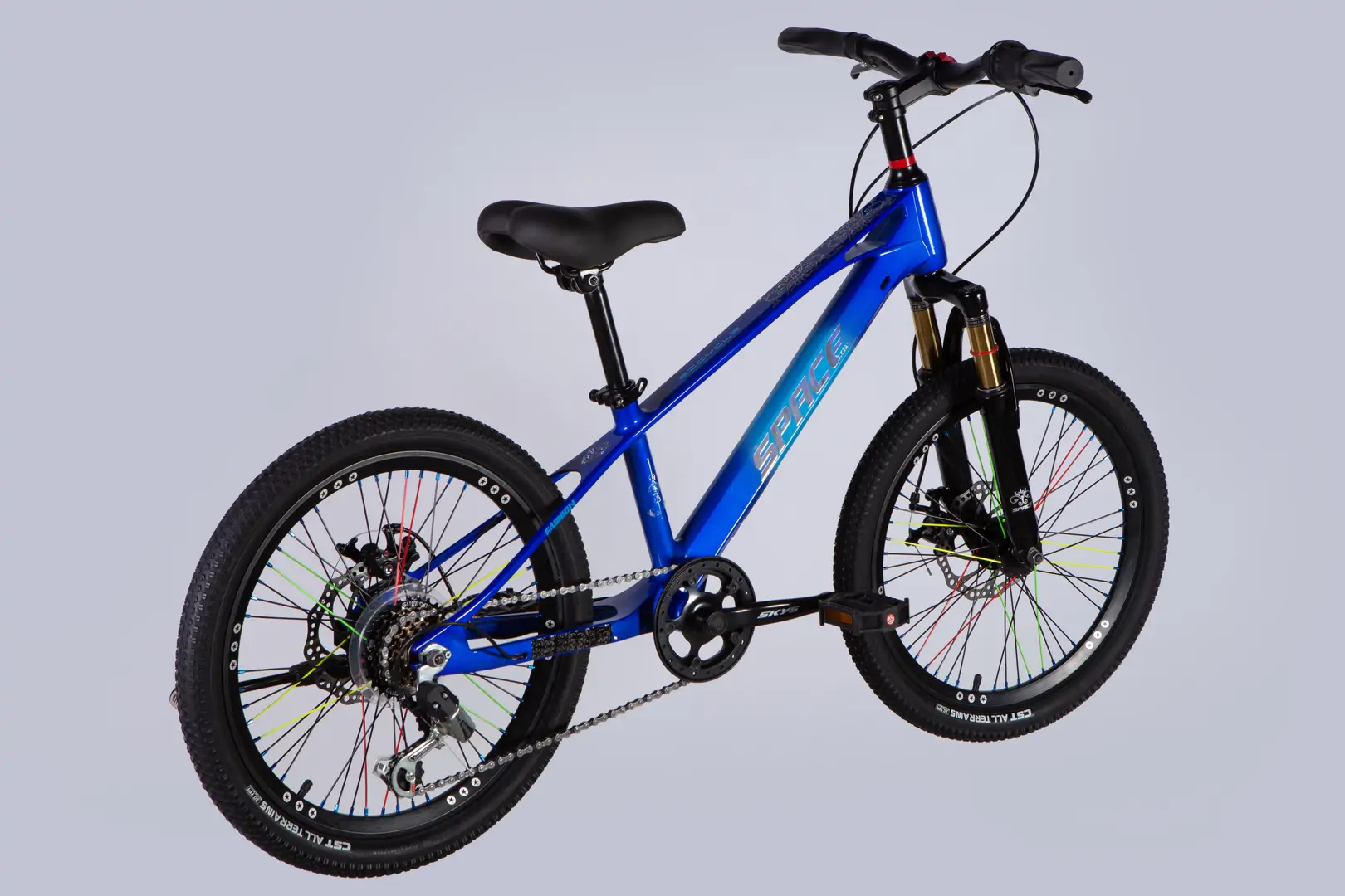 Велосипед MG 20" SPACE KID ALIOTH DD FR рама-11" синій 2025 - Зображення 4