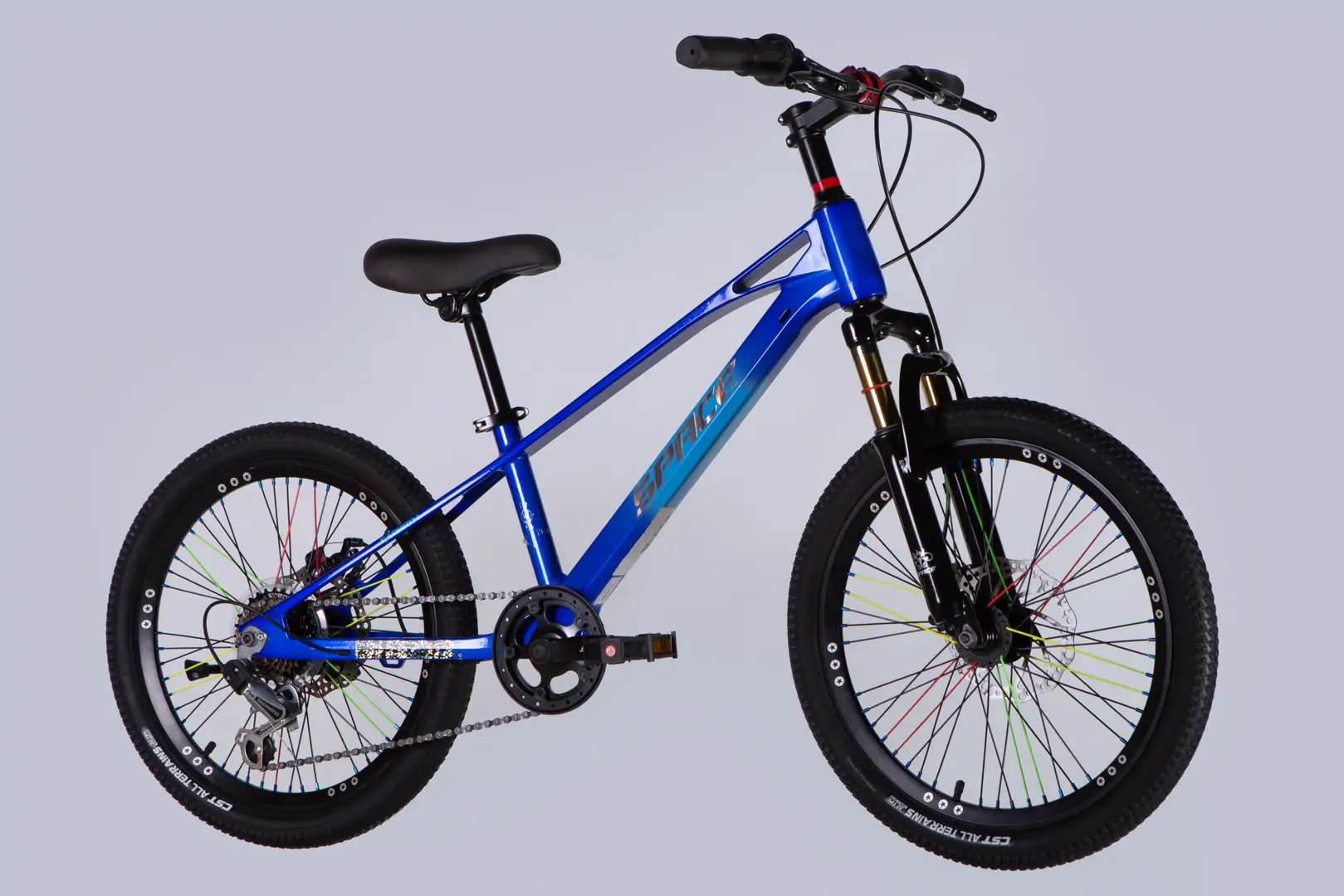 Велосипед MG 20" SPACE KID ALIOTH DD FR рама-11" синій 2025 - Зображення 5