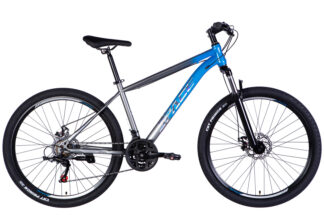 Велосипед ST 27.5" SPACE MARS DD FR рама-17" синьо-сірий 2026