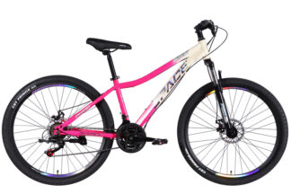 Велосипед ST 27.5" SPACE AURORA DD FR рама-15" біло-рожевий 2026