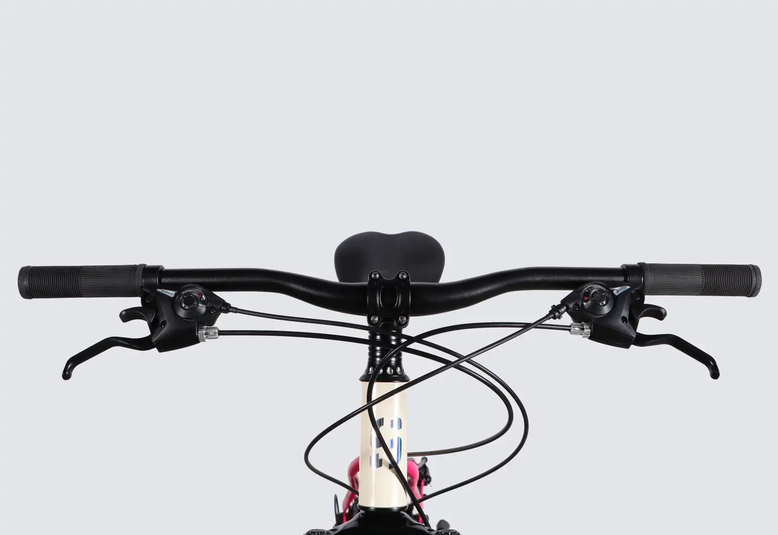 Велосипед ST 27.5" SPACE AURORA DD FR рама-15" біло-рожевий 2026 - Зображення 3