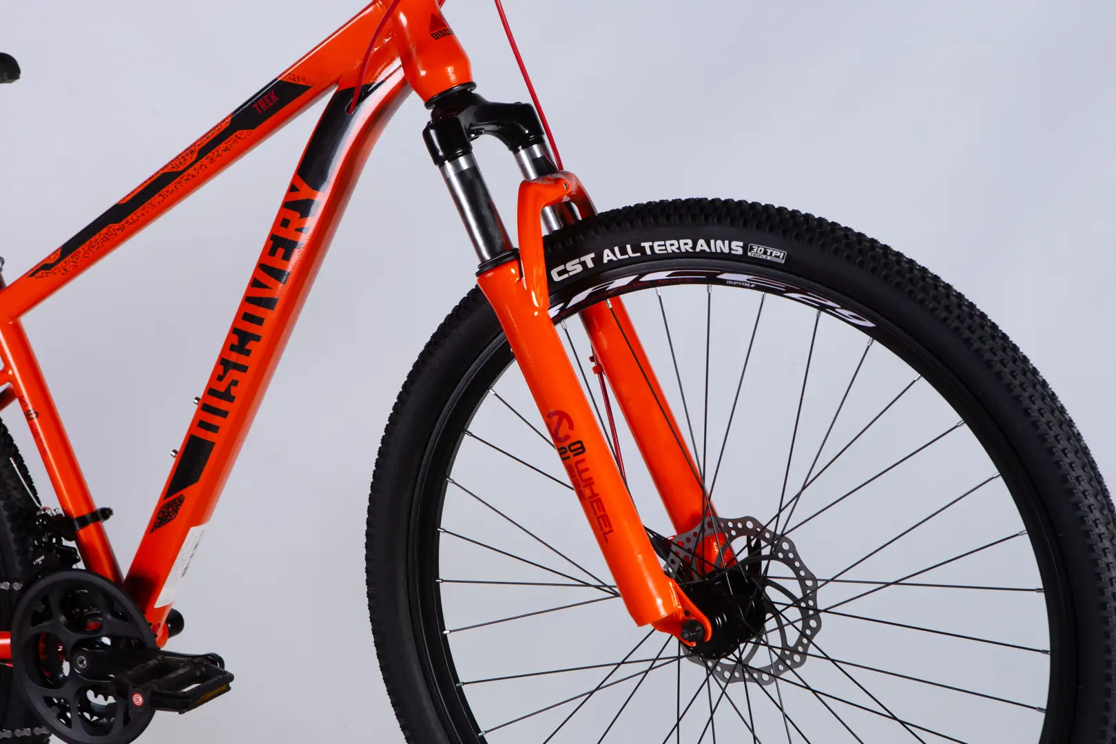 Велосипед ST 29" Discovery TREK DD FR рама-16" помаранчевий 2025 - Зображення 3
