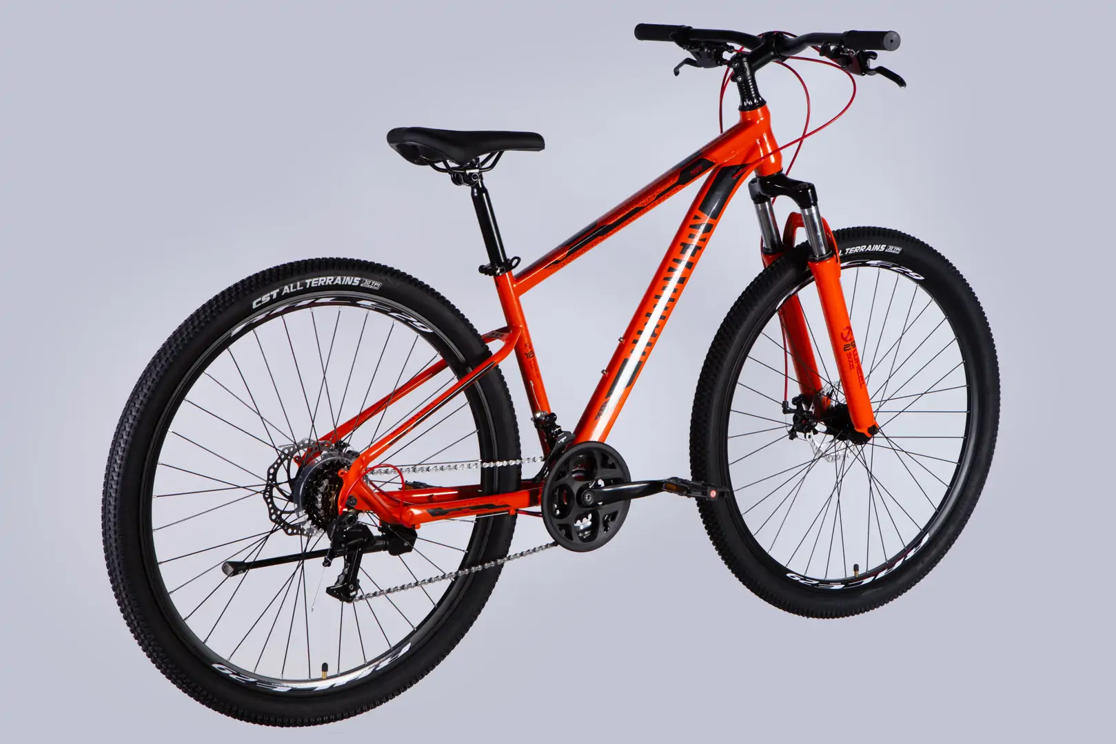 Велосипед ST 29" Discovery TREK DD FR рама-16" помаранчевий 2025 - Зображення 6