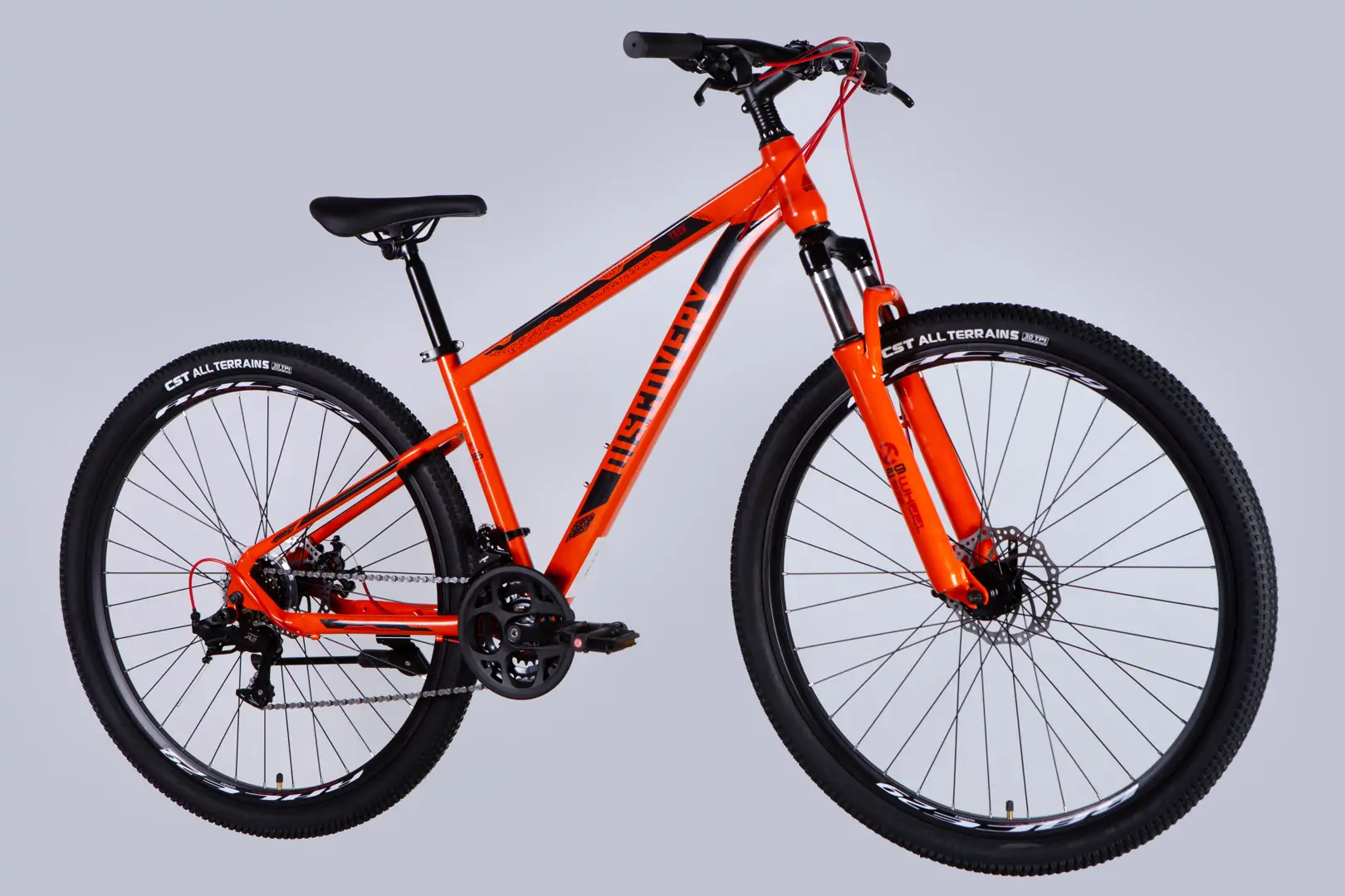 Велосипед ST 29" Discovery TREK DD FR рама-16" помаранчевий 2025 - Зображення 7