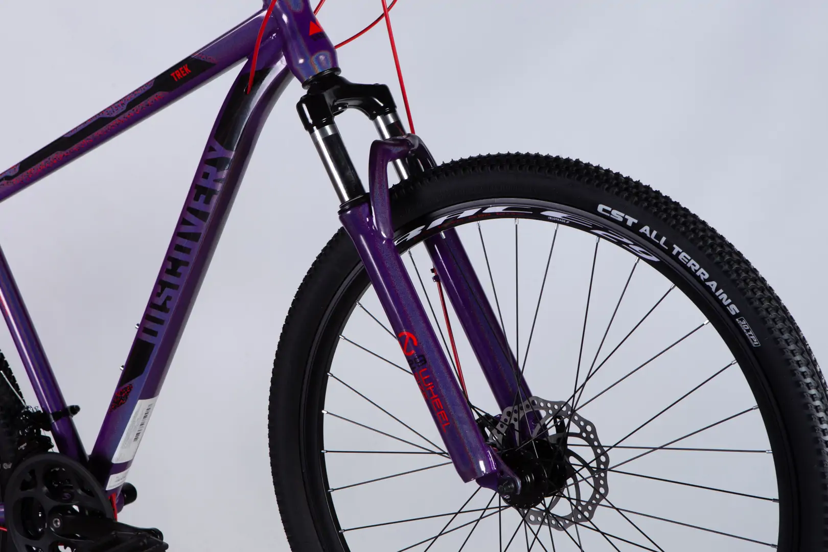 Велосипед ST 29" Discovery TREK DD FR рама-19" фіолетовий 2025 - Зображення 3