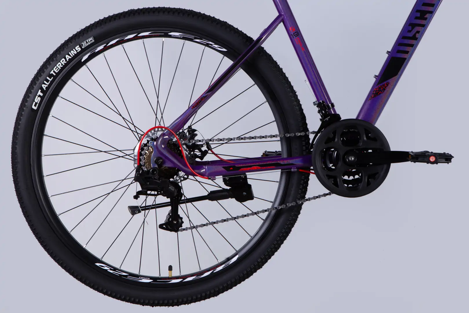 Велосипед ST 29" Discovery TREK DD FR рама-19" фіолетовий 2025 - Зображення 7