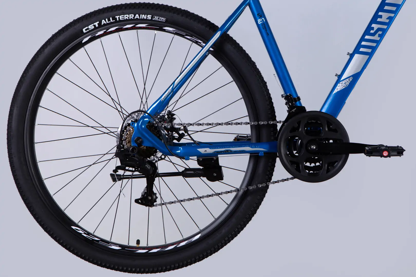 Велосипед ST 29" Discovery TREK DD FR рама-21" синьо-сріблястий 2025 - Зображення 2