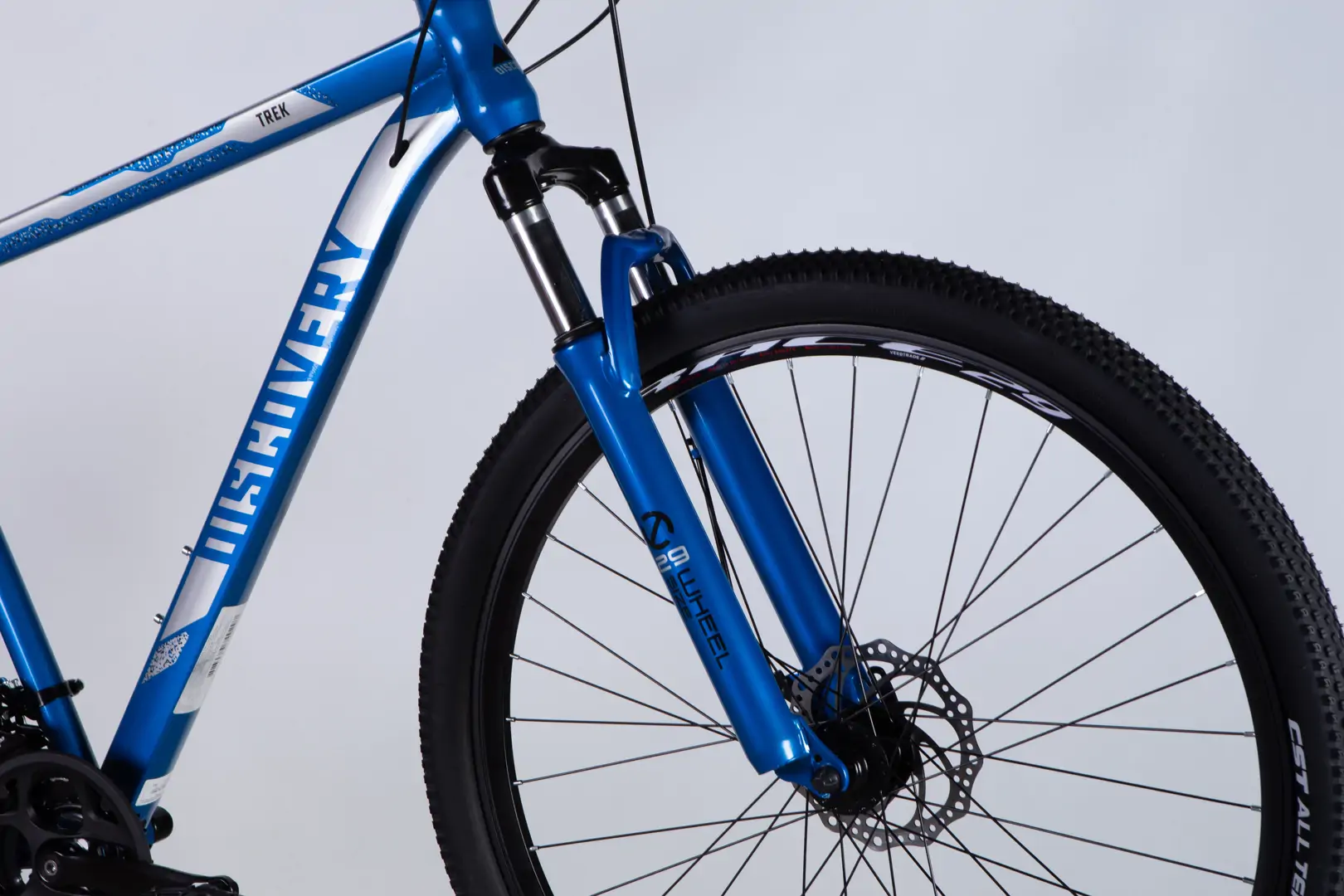 Велосипед ST 29" Discovery TREK DD FR рама-21" синьо-сріблястий 2025 - Зображення 4