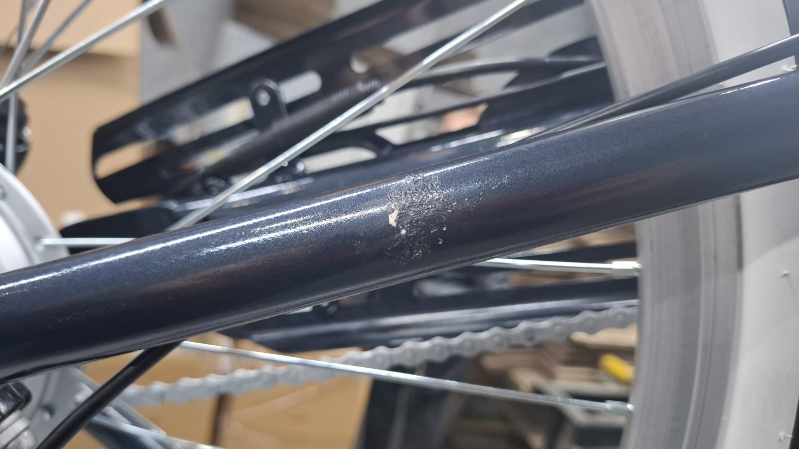 Велосипед уцінений з електроприводом 28" AL Dorozhnik eCORAL DD FR рама-19" 48B 17.5А*г 500Вт темно-сірий 2026 - Зображення 3