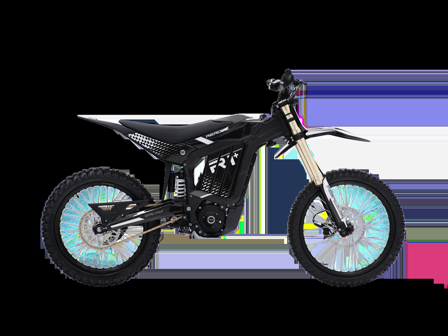 Мотоцикл R1+ 19/18" 72 B 2500 Вт 40 А*г чорний з білим - Зображення 4