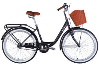 Велосипед ST 26" Dorozhnik LUX Velosteel рама-17" чорний (матовий) 2026