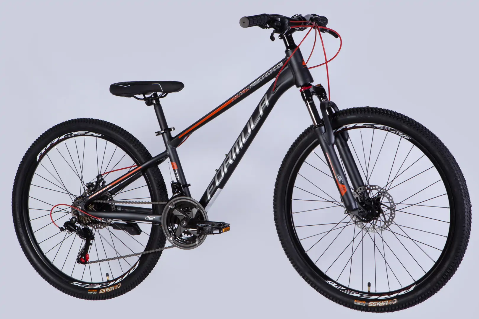 Велосипед AL 26" Formula MOTION DD FR рама-13" темно-сірий 2026 - Зображення 2