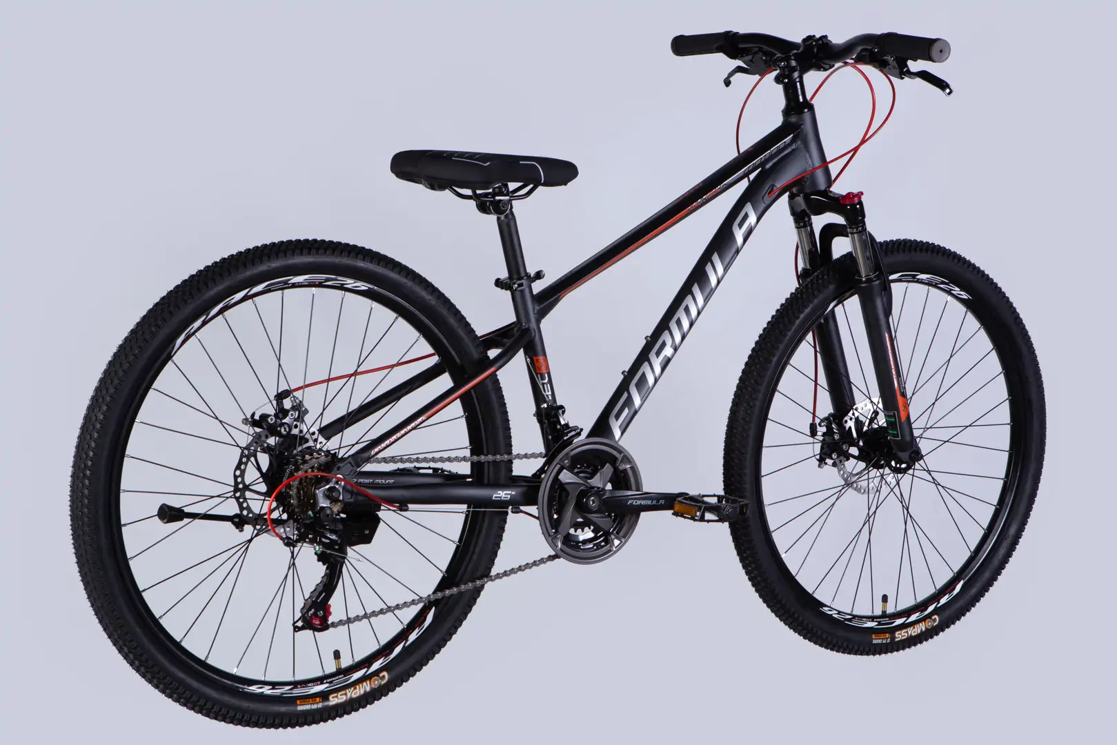 Велосипед AL 26" Formula MOTION DD FR рама-13" темно-сірий 2026 - Зображення 4