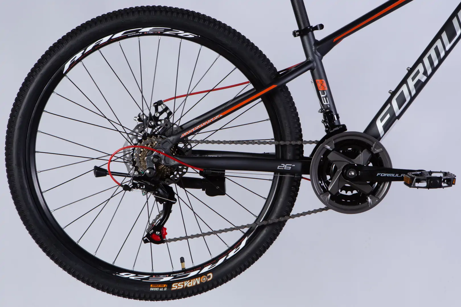 Велосипед AL 26" Formula MOTION DD FR рама-13" темно-сірий 2026 - Зображення 7