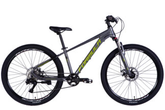 Велосипед AL 26" Formula ZEPHYR 3.0 DD CS рама-14" сірий з зеленим 2026