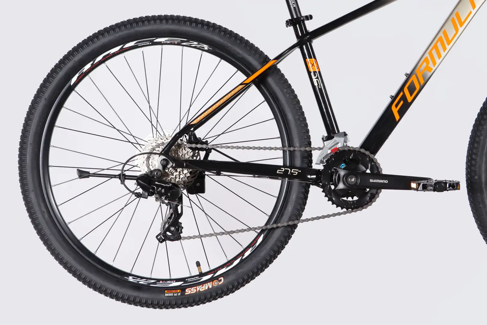 Велосипед AL 27.5" Formula DRIVE HDD рама-16" чорно-сірий 2026 - Зображення 5