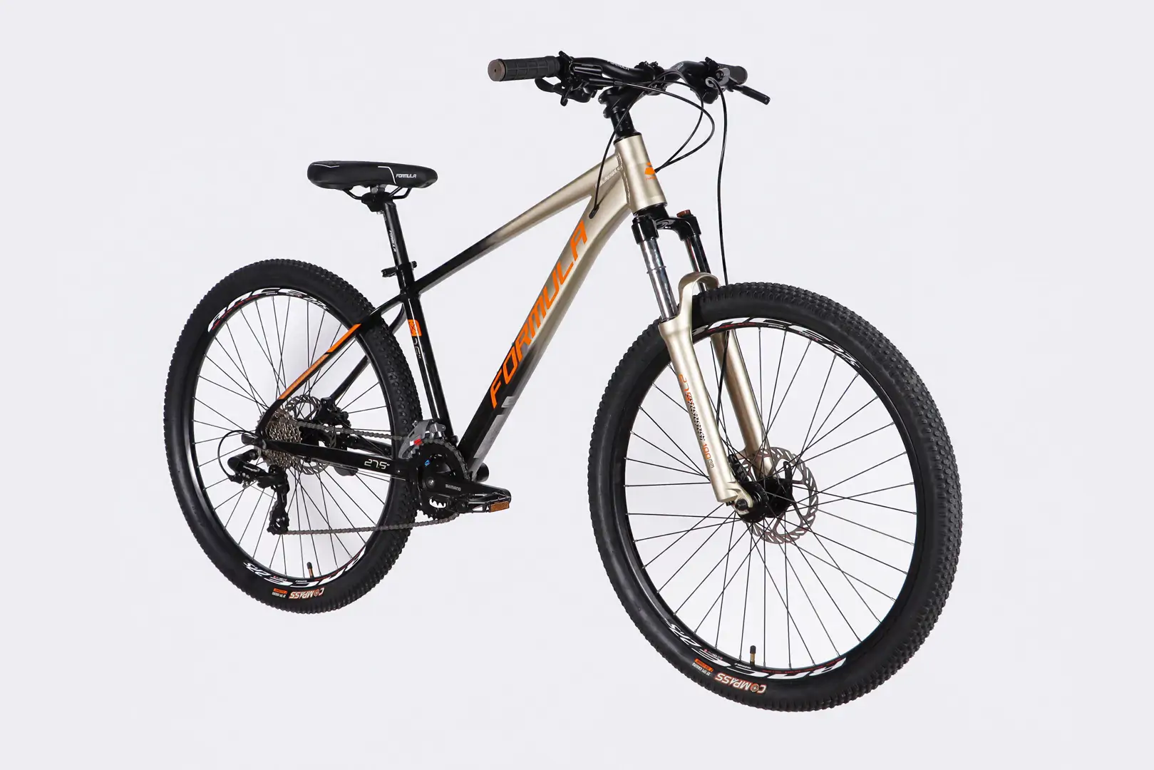 Велосипед AL 27.5" Formula DRIVE HDD рама-16" чорно-сірий 2026 - Зображення 7