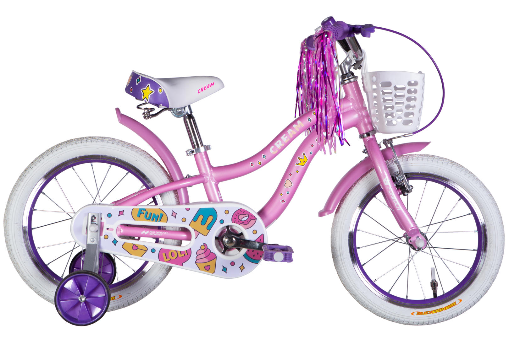 Велосипед AL 16" Formula Kid CREAM BH рама-8,5" бузковий 2026