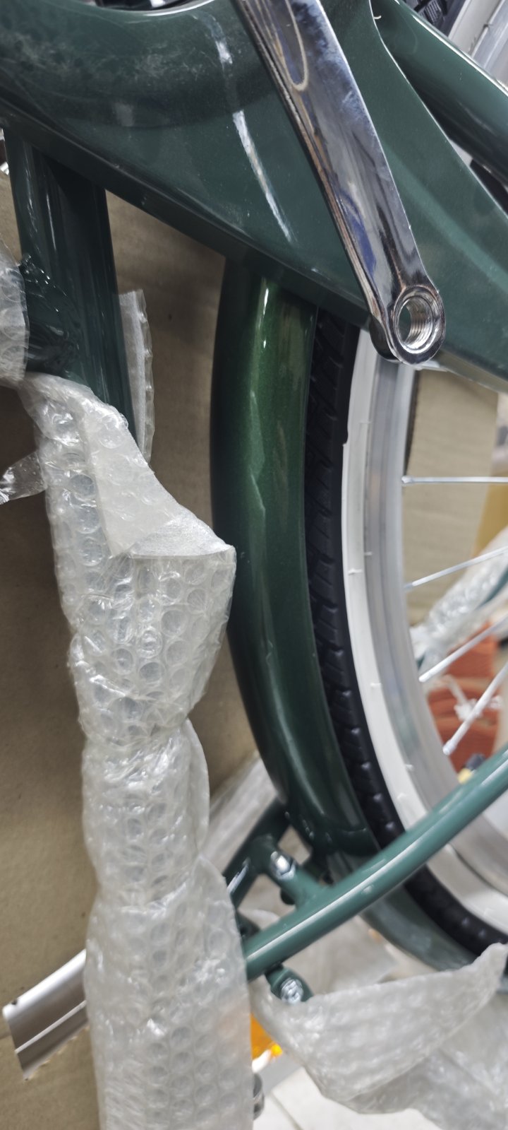 Велосипед уцінений ST 28" Dorozhnik RETRO Velosteel рама-19" зелено-сірий 2026 - Зображення 3