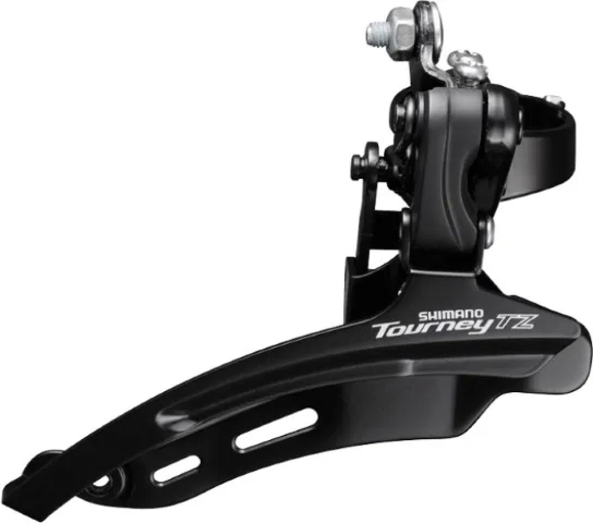 Перемикач перед. н/тяга  верхн. хомут 3 max-48T 31.8мм SHIMANO FD-TZ510 чорний