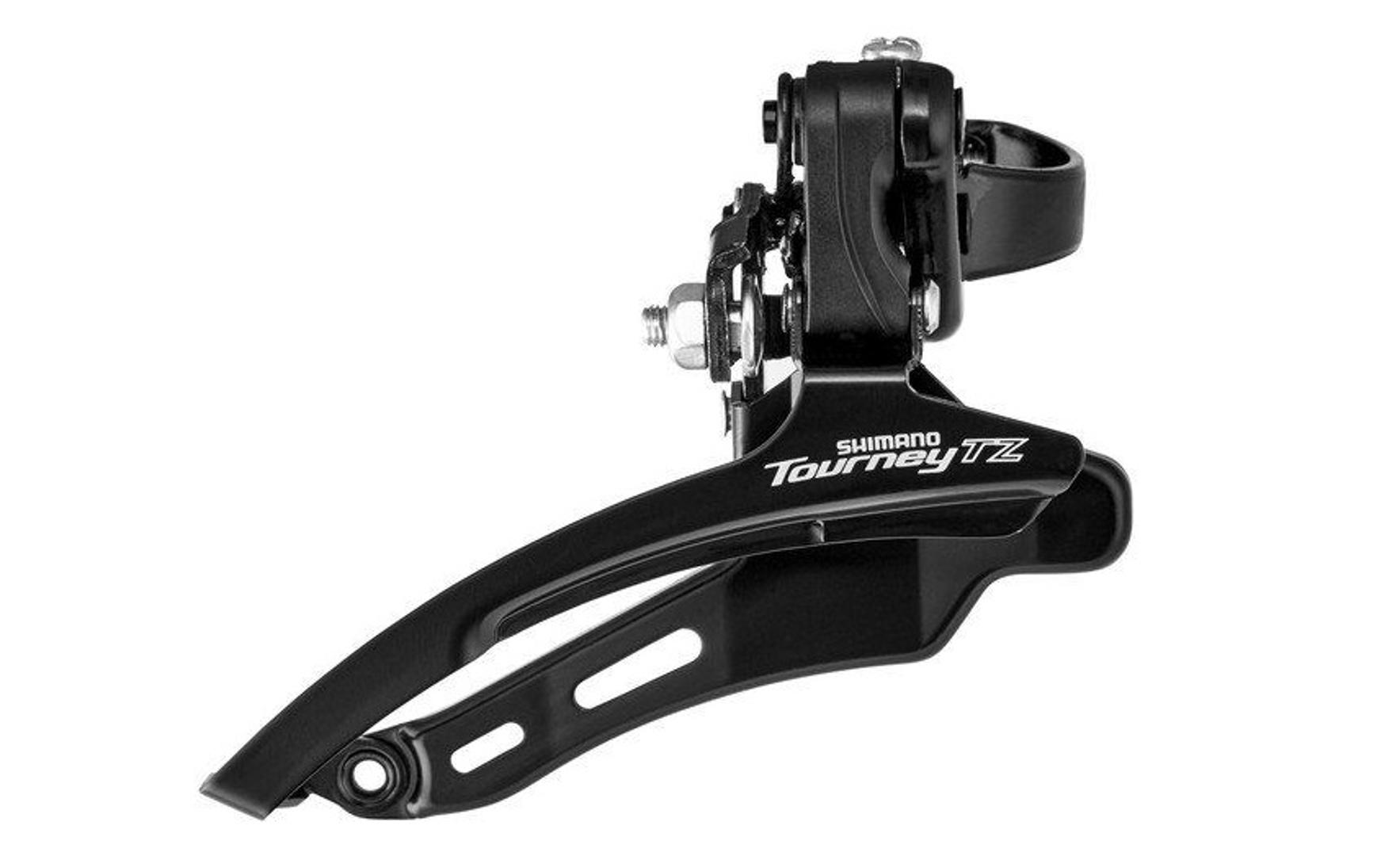 Перемикач перед. в/тяга  верхн. хомут 3 max-42T 30.4мм SHIMANO FD-TZ500 чорний