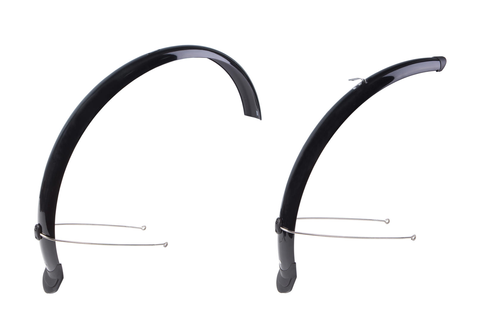 Крила 26" Пластик Feitech SY-8155 чорний зі стійкою f.355 r.355мм кріпл. на штани вилки та задні пера