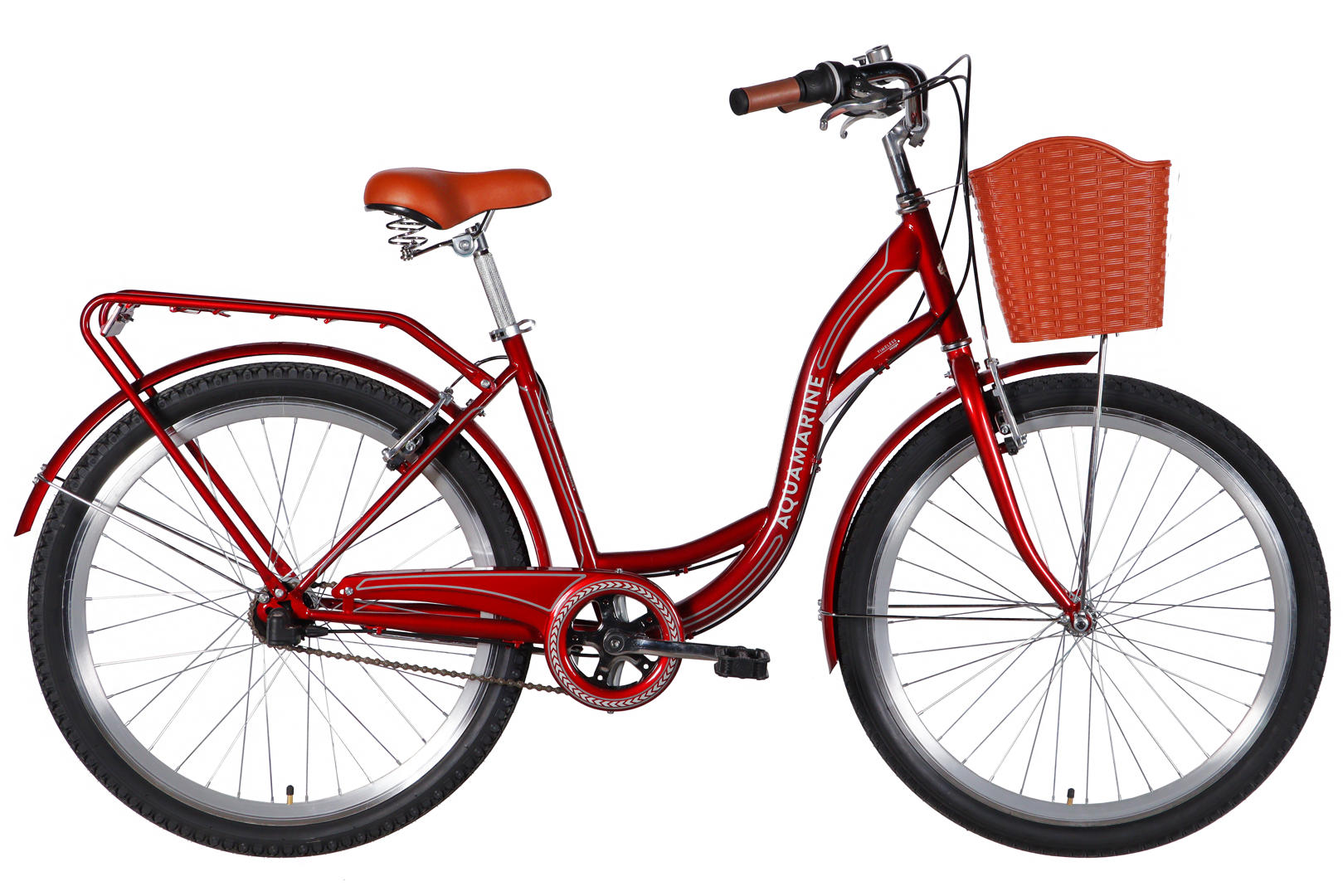 Велосипед ST 26" Dorozhnik AQUAMARINE PH рама-17" бордовий 2026