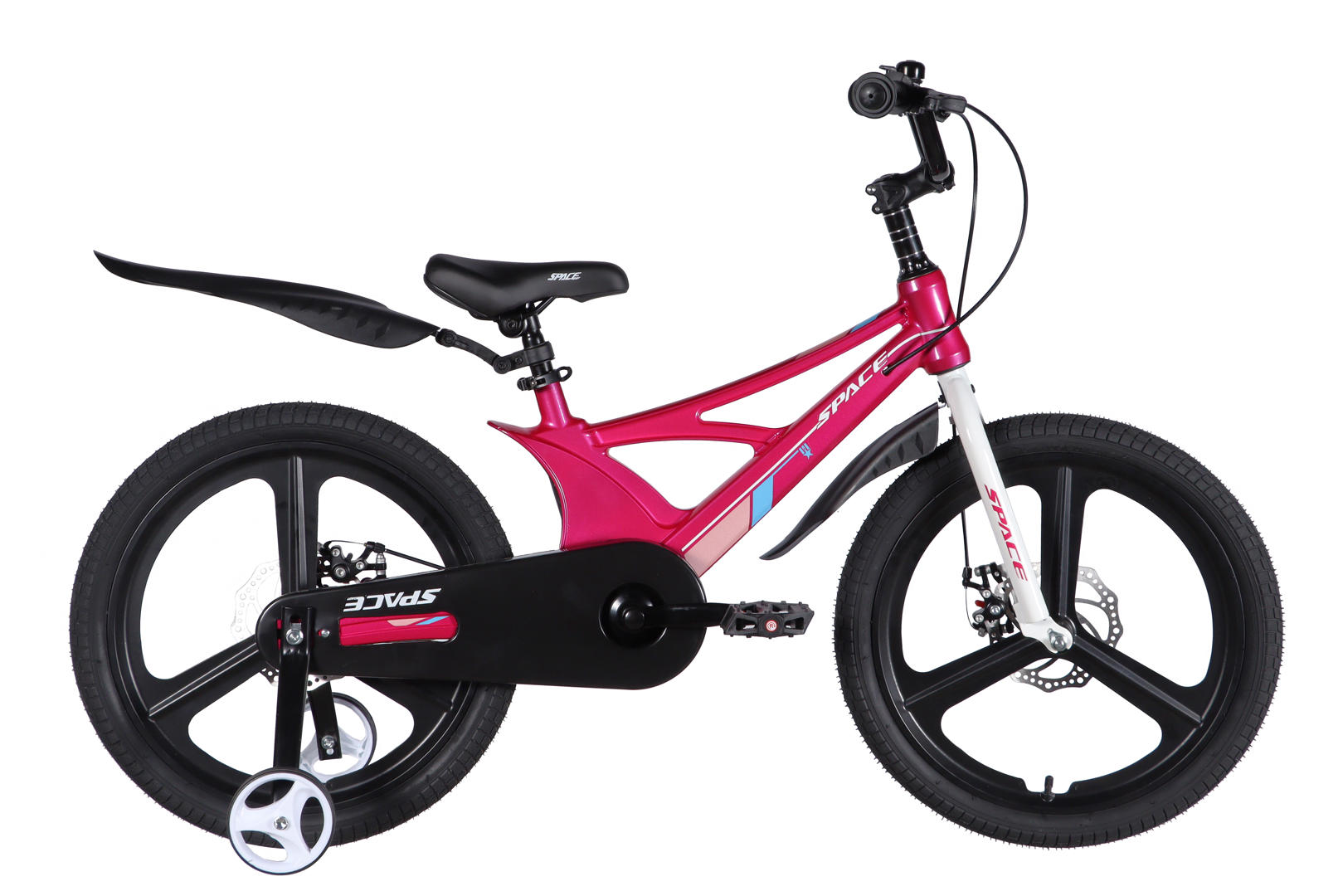 Велосипед MG 20" SPACE KID STAR DD рама-11" рожевий з білим 2026