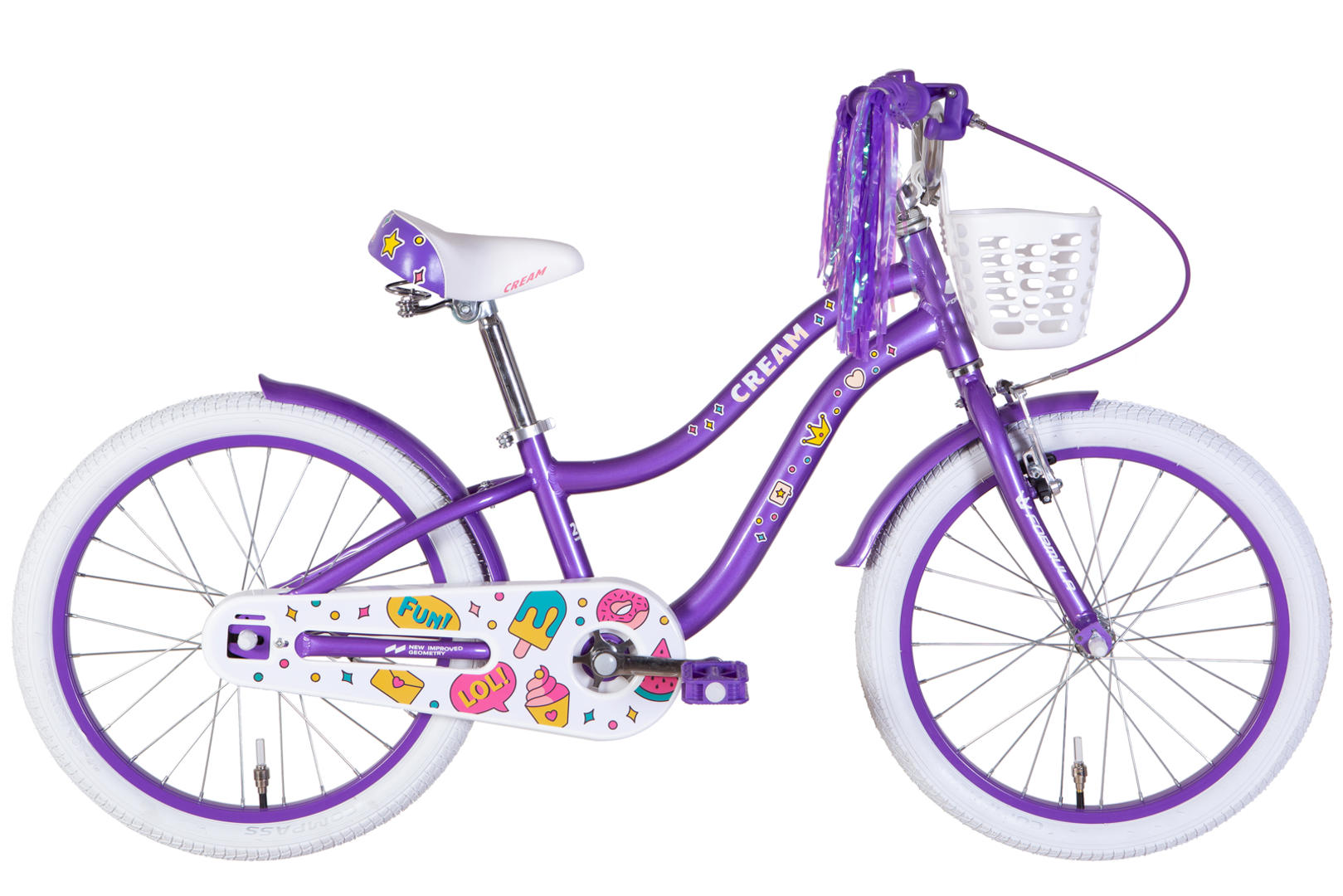 Велосипед AL 20" Formula Kid CREAM BH рама-10" фіолетовий 2026