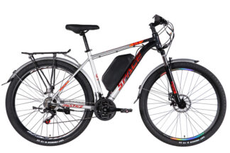Велосипед з електроприводом 29" AL SPACE ePHAETON DD FR рама-20" 48 B 17.5 А*г 500 Вт сіро-сріблястий 2026